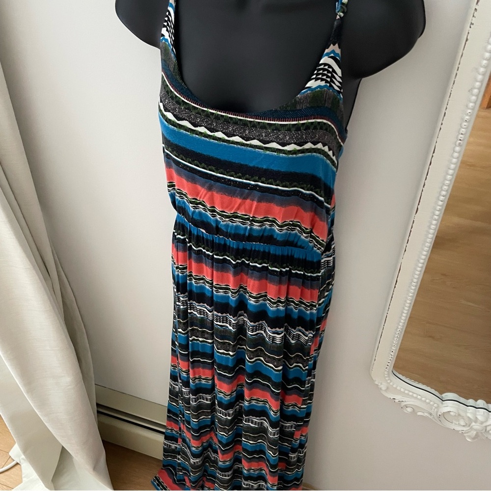 Ripe Multicolor Striped Maxi Dress - Picture 2 of 10